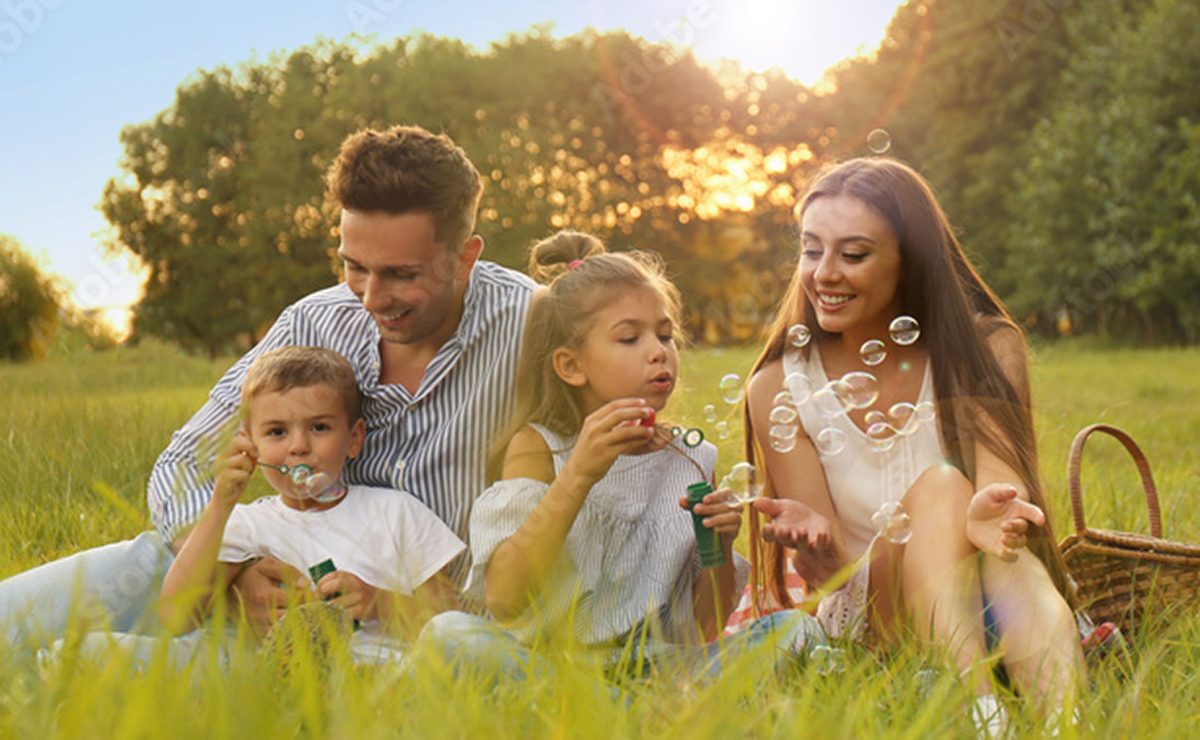 photo of a young family after Counseling services